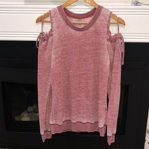 Cold Shoulder Sweater